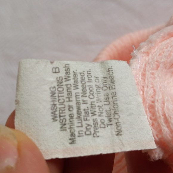 vintage embroidered knit sweater matching outfit set 6-9 months baby girl - Picture 15 of 15